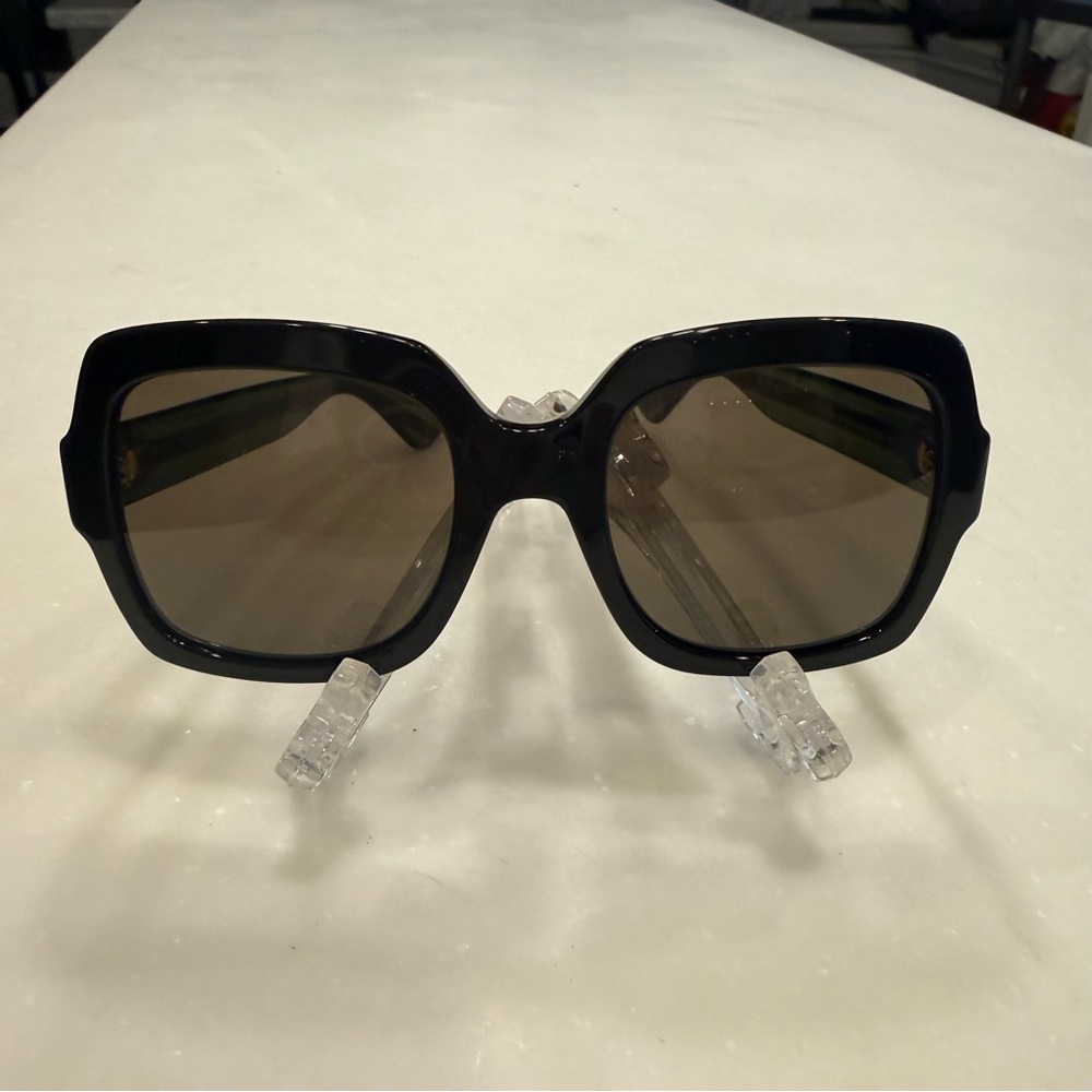 Gucci Sunglasses GG0036SN Brown Lenses Green Red Interlocking G’s Frames NWOT - Picture 9 of 12